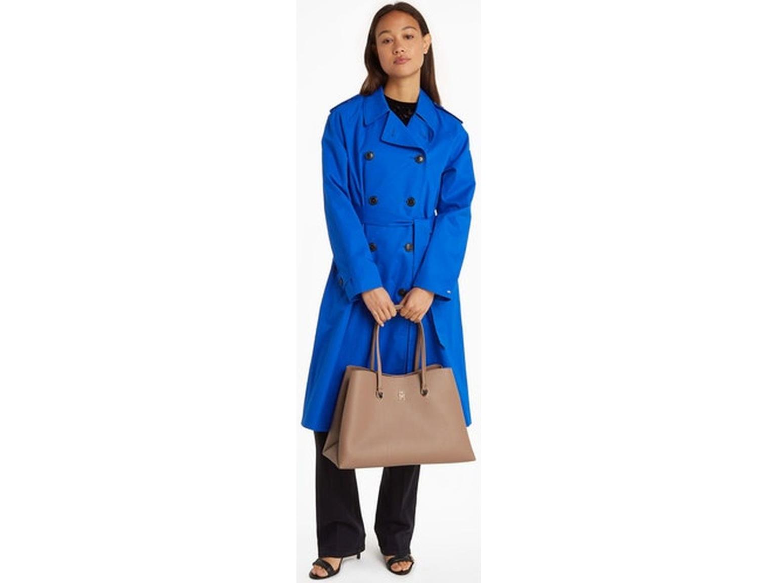 Shoppertasche Hilfiger Emblem Workbag Oat Milk Nude