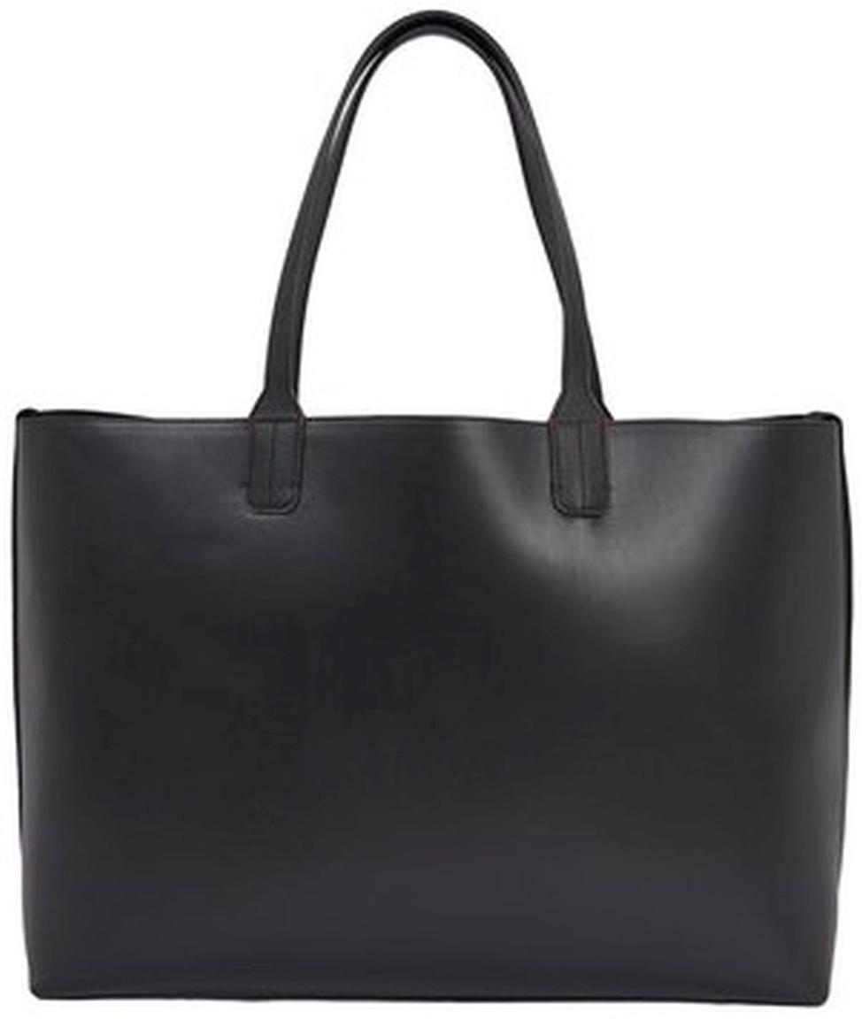Shoppertasche geprägt Logo Tommy Hilfiger Iconic Tote Mono dunkelblau