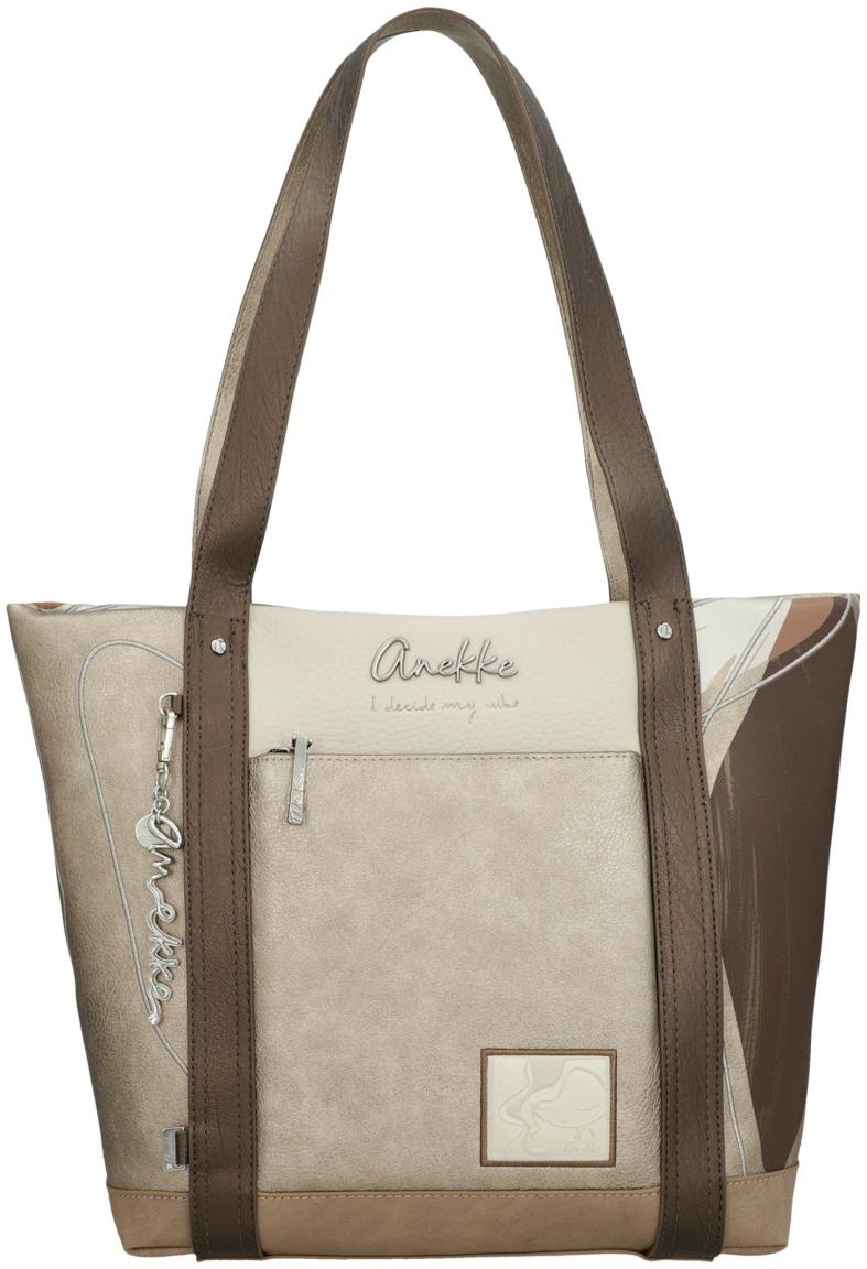 Shoppertasche gold beige braun Anekke Serenis