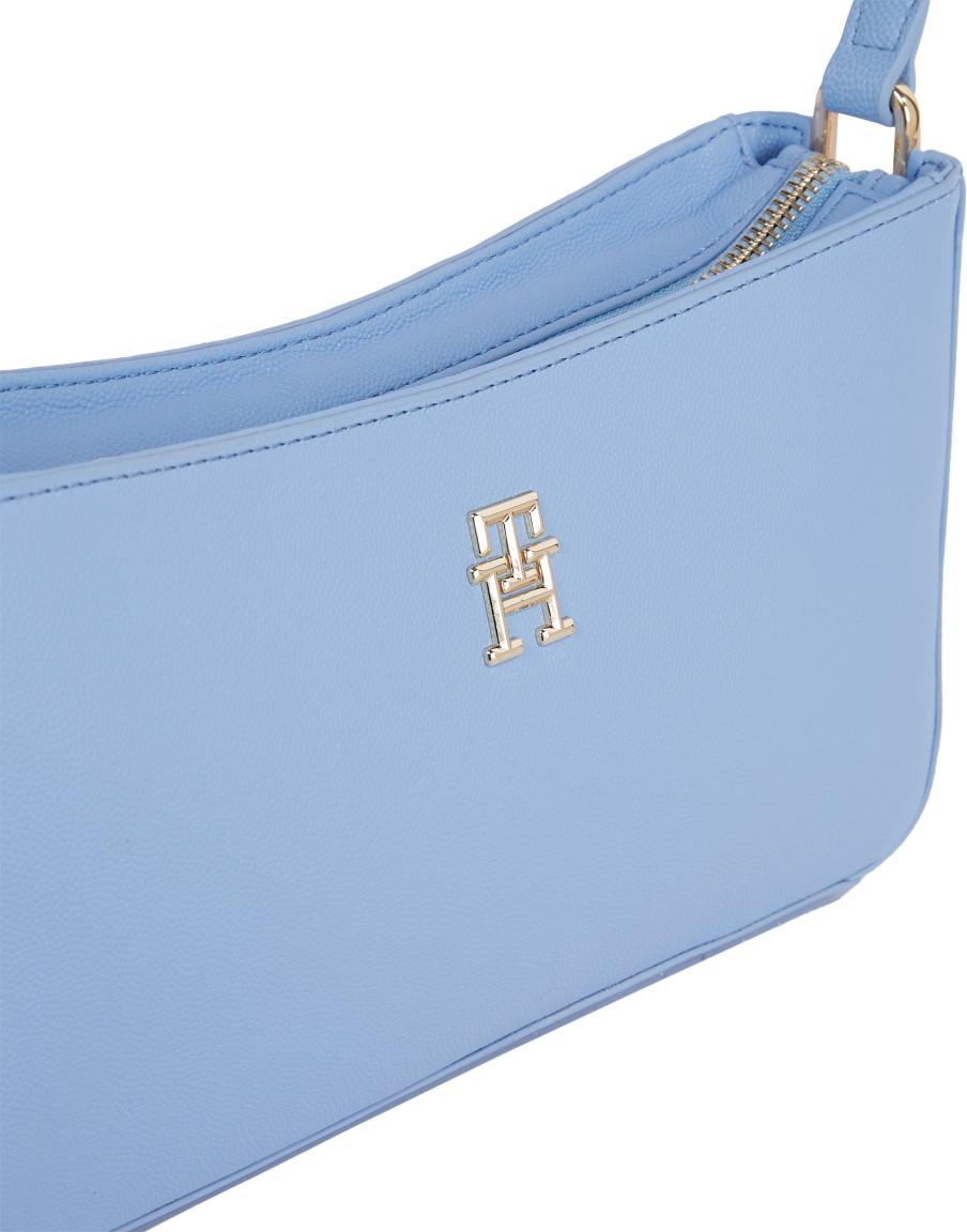 Shoulder Bag Tommy Hilfiger Timeless hellblau Interlock