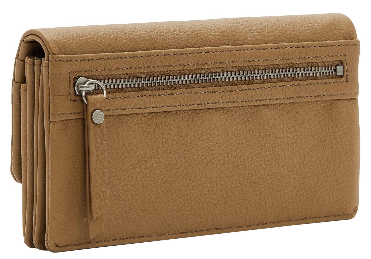 Slam Sepia Liebeskind Berlin Beige Damenportmonee RFID Schutz