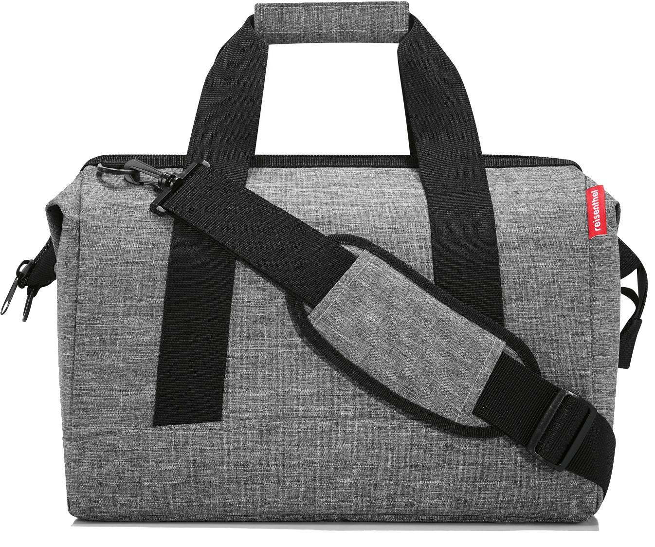 Sporttasche grau meliert reisenthel Allrounder M Twist Silver