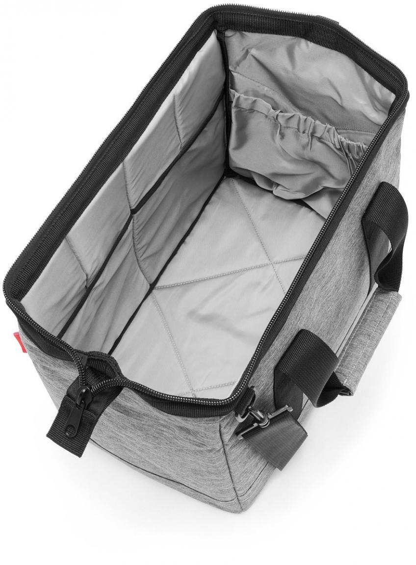 Sporttasche grau meliert reisenthel Allrounder M Twist Silver