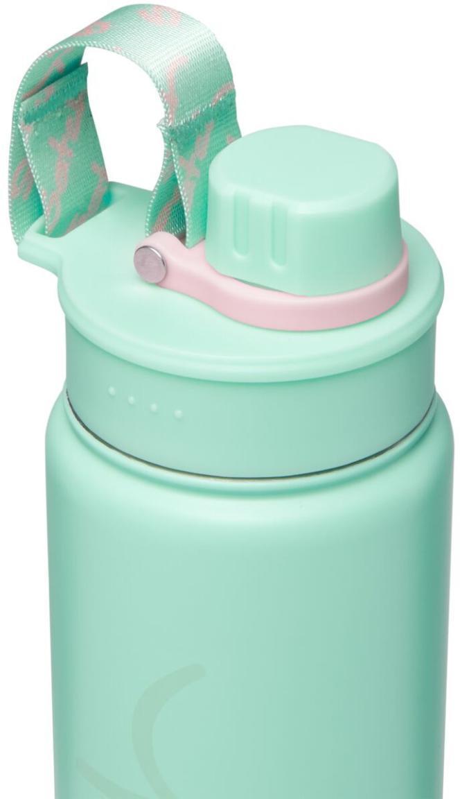 Stahlflasche Satch doppelwandig isoliert Mint Steel hellgrün