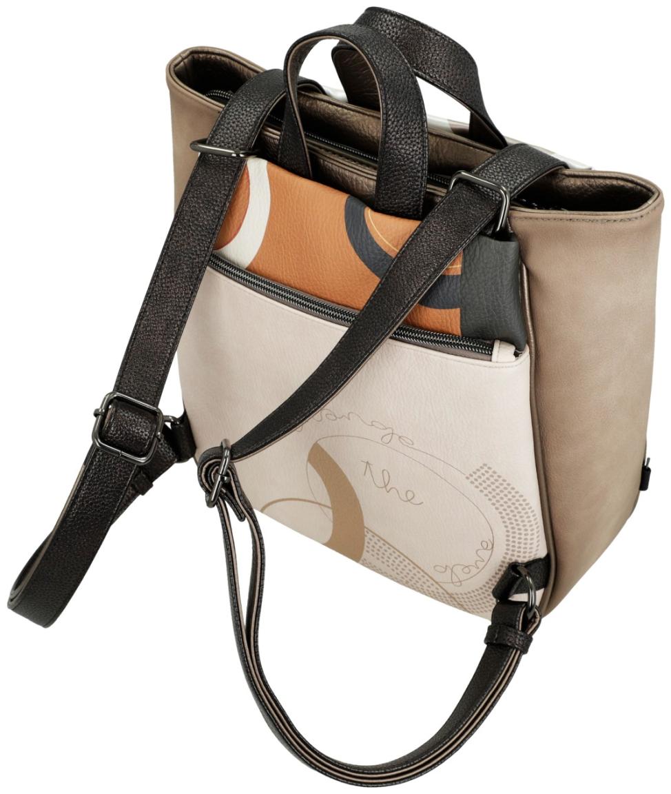Statementrucksack Glitzer Metallic Anekke Muse Eikon