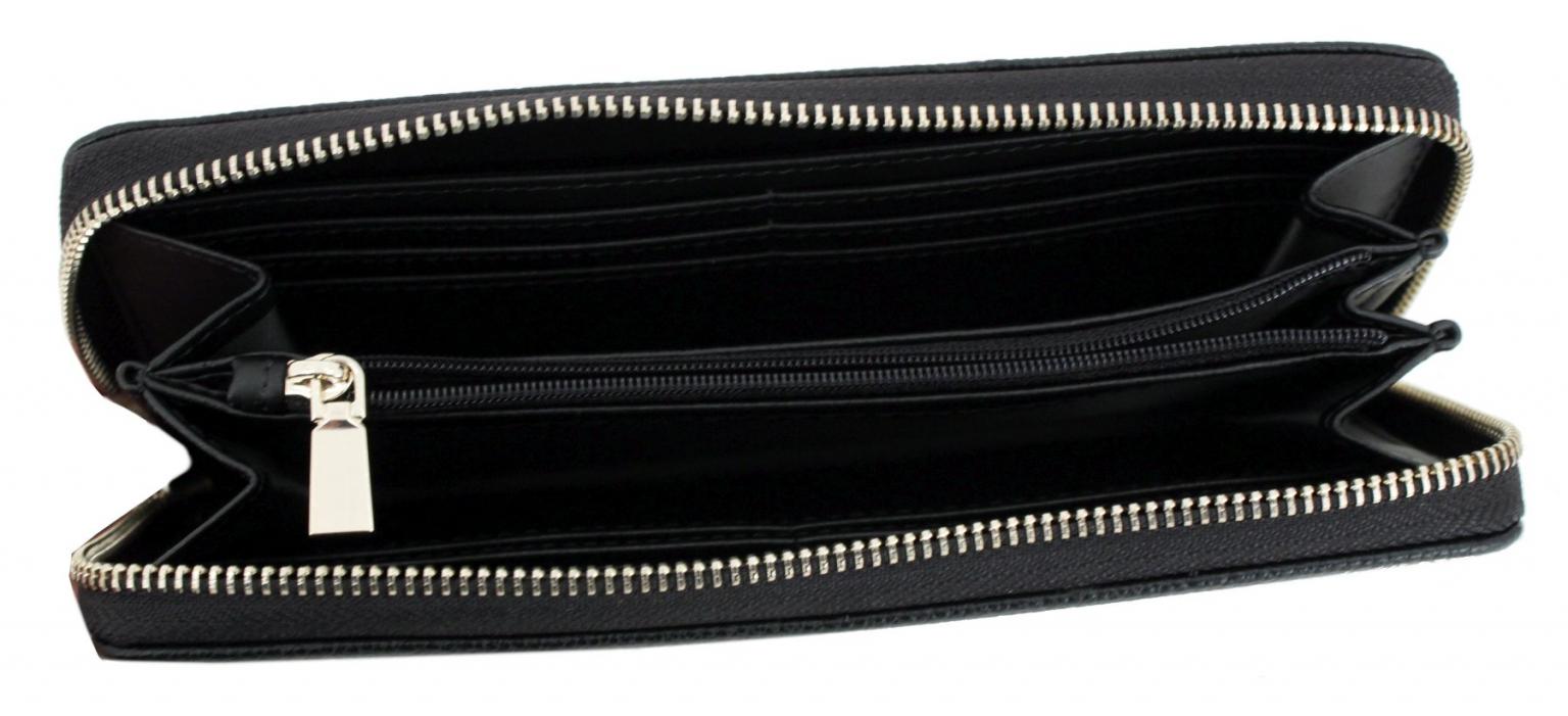 Steppbörse Guess Giully II schwarz Ziparound