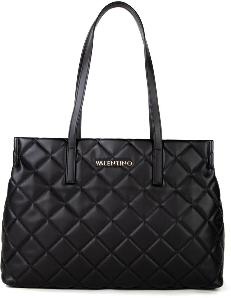 Stepptasche mit Laptopfach Valentino Ocarina Nero schwarz