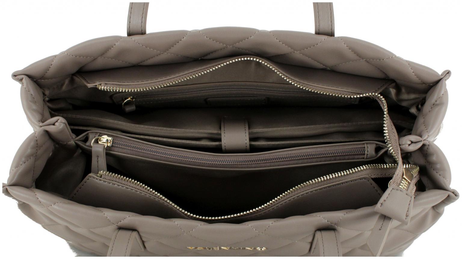 Stepptasche mit Laptopfach Valentino Ocarina Nero schwarz