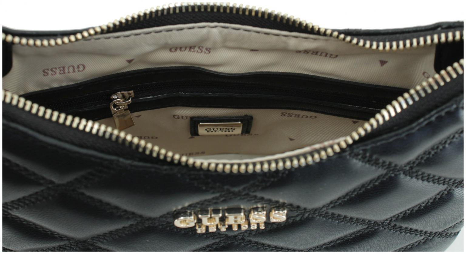 Stepptasche schwarz Kettenhenkel Guess Tamsin