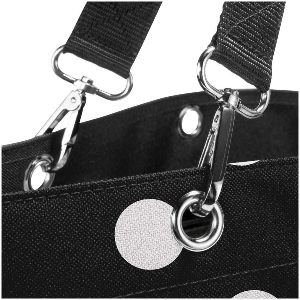 Strandtasche schwarz Punkteprint Reisenthel shopper XL