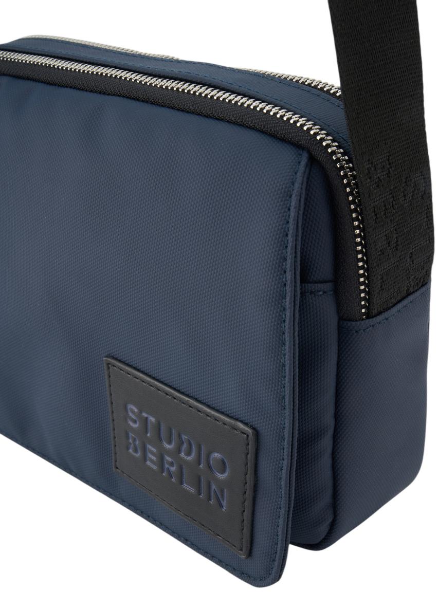 Studio Berlin Dahlem Rain Nylon Crossovertasche Blau