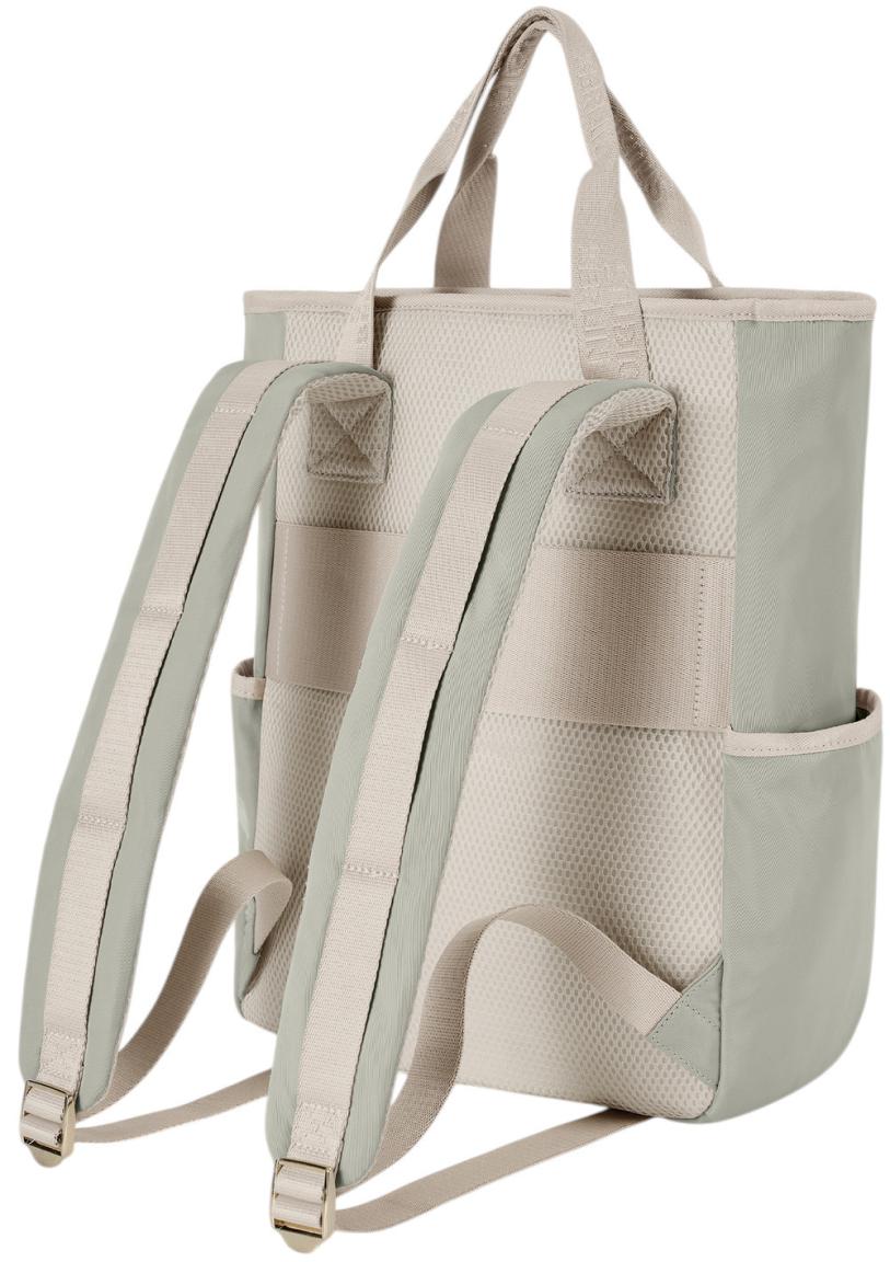 Studio Berlin Kreuzberg Essential Nylon Rucksack Hellgrau