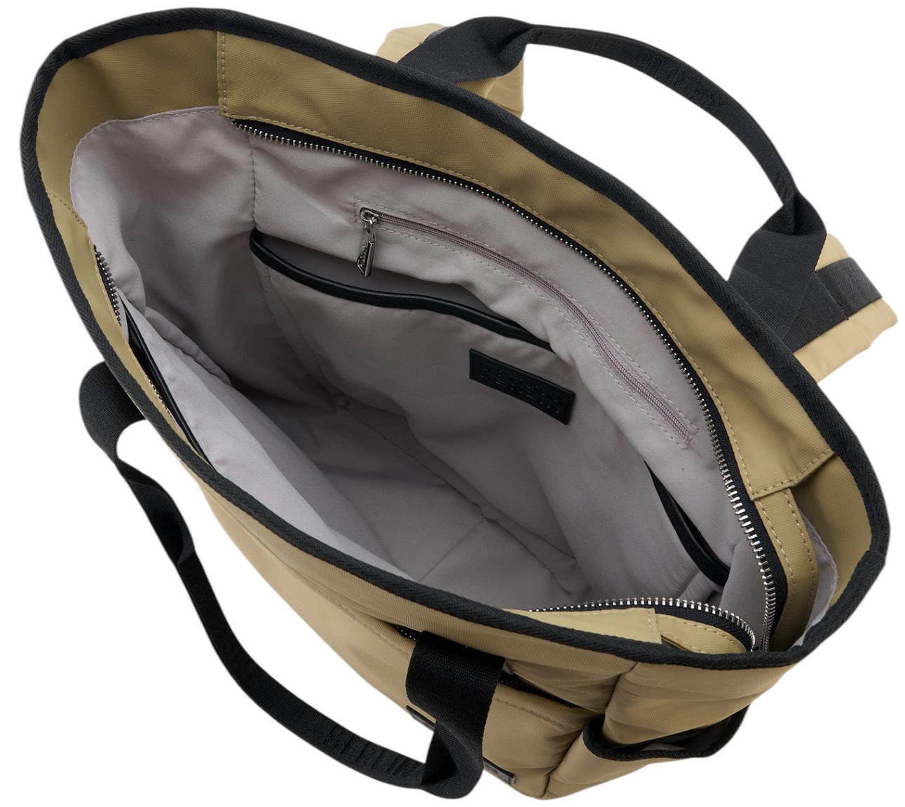 Studio Berlin Kreuzberg Rainl Nylon Rucksack Dunkelbeige