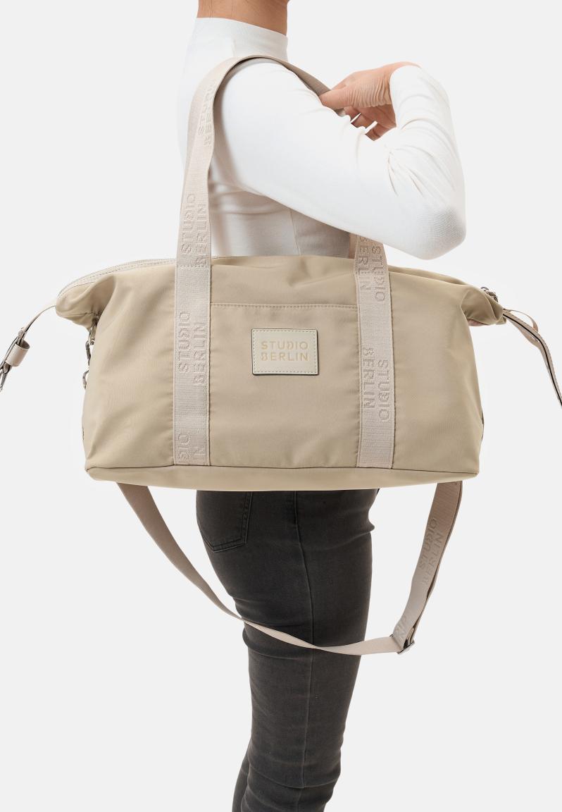 Studio Berlin Pankow Reisetasche Essential Nylon Beige