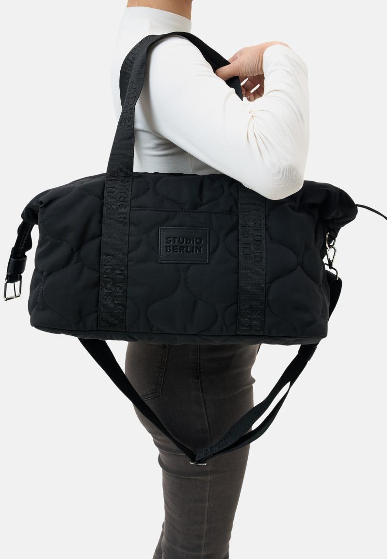 Studio Berlin Pankow Reisetasche Nylon wattiert Grün