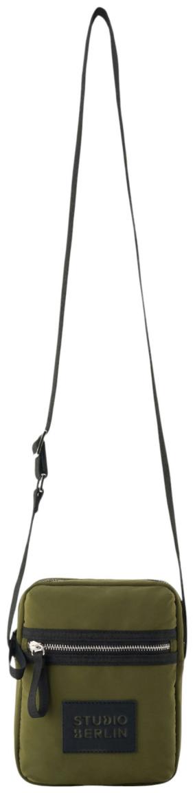 Studio Berlin Rosenthal Essential Nylon Crossovertasche Olive - Grün