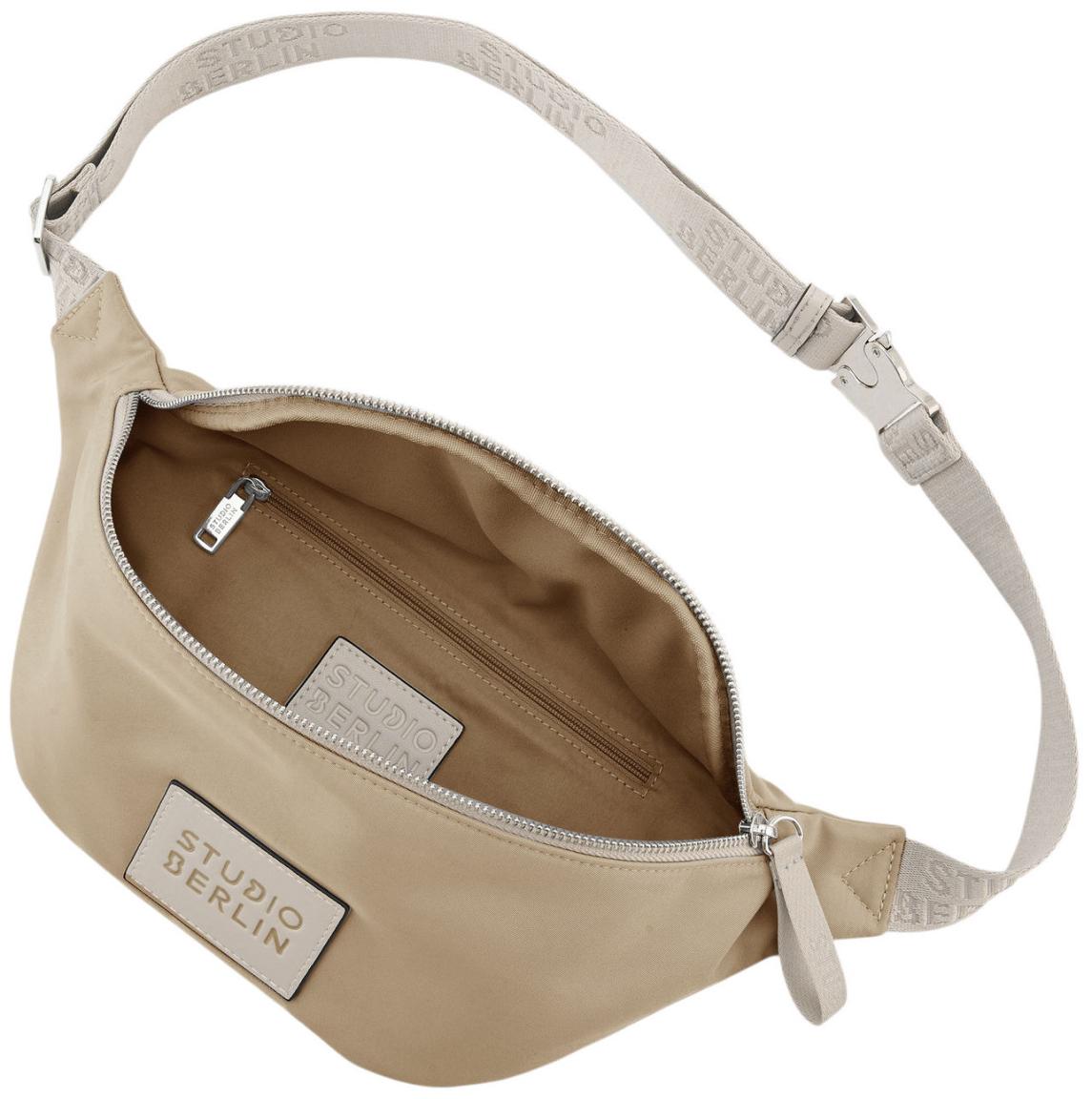 Studio Berlin Spandau Essential Nylon Gürteltasche Beige