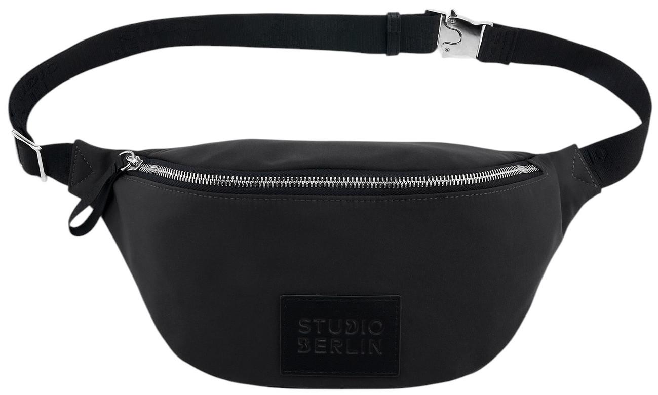 Studio Berlin Spandau Essential Nylon Gürteltasche Schwarz