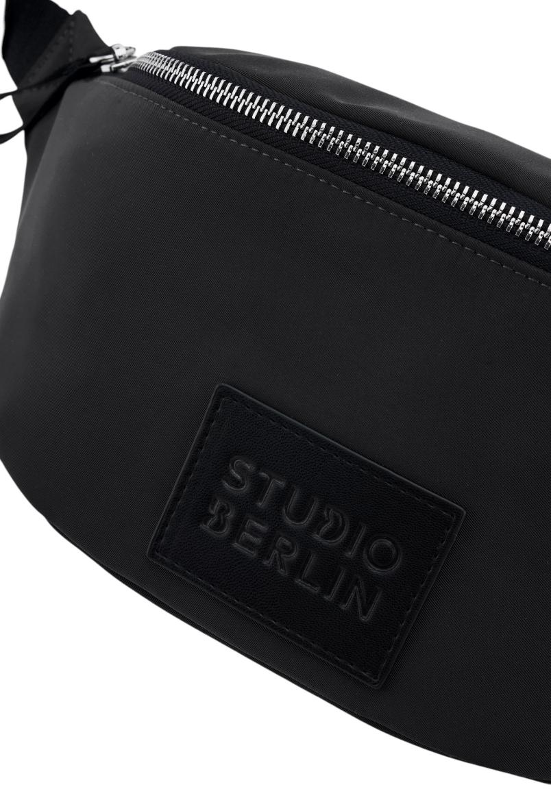 Studio Berlin Spandau Essential Nylon Gürteltasche Schwarz