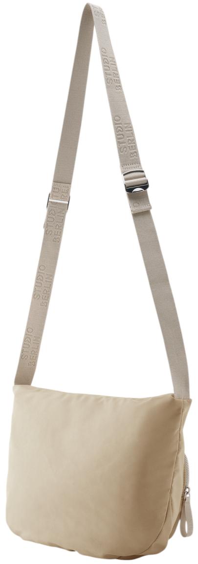 Studio Berlin Tegel Essential Nylon Crossovertasche Beige
