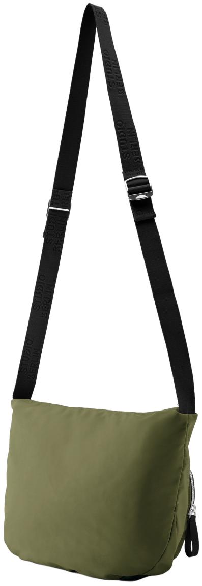 Studio Berlin Tegel Essential Nylon Crossovertasche Olive - Grün