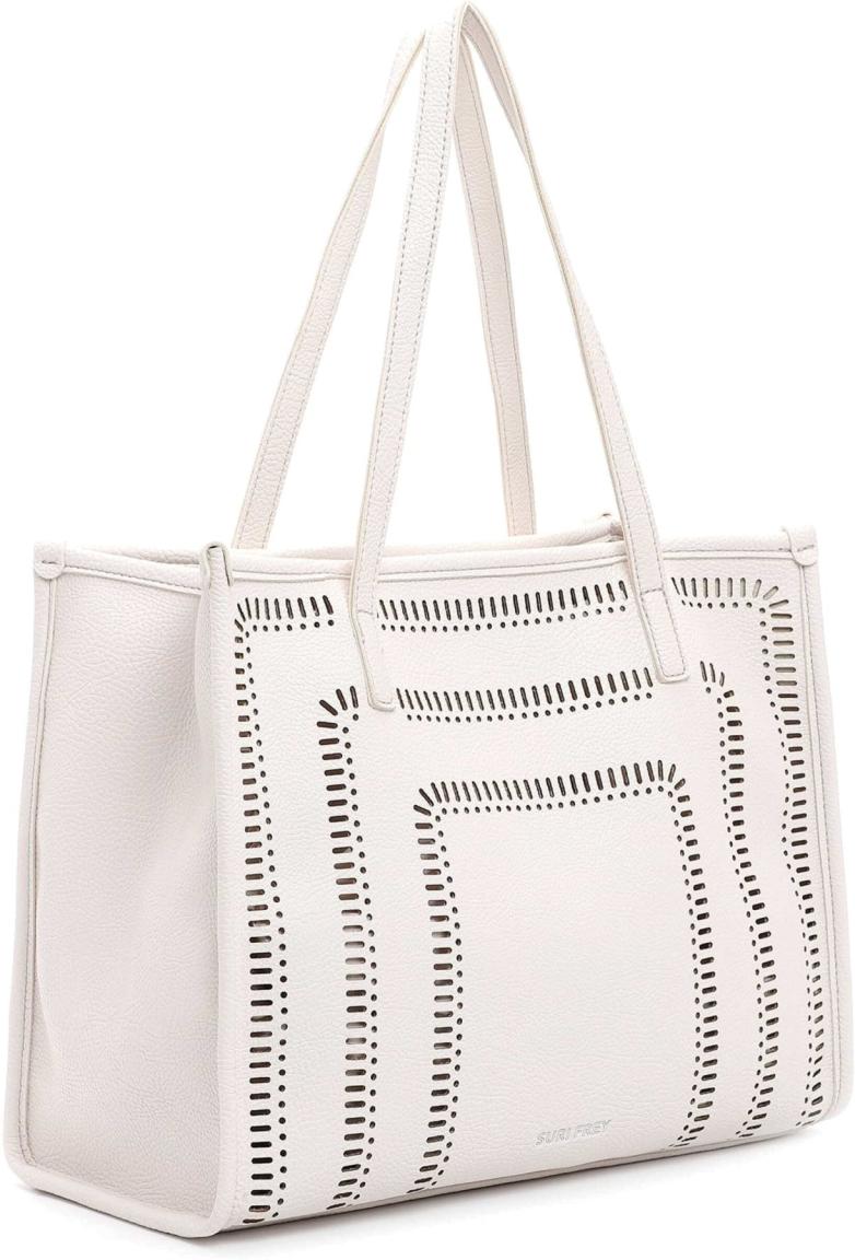 Suri Frey Henkeltasche Maddy Set Crossover Ecru weiß Ausbrenner