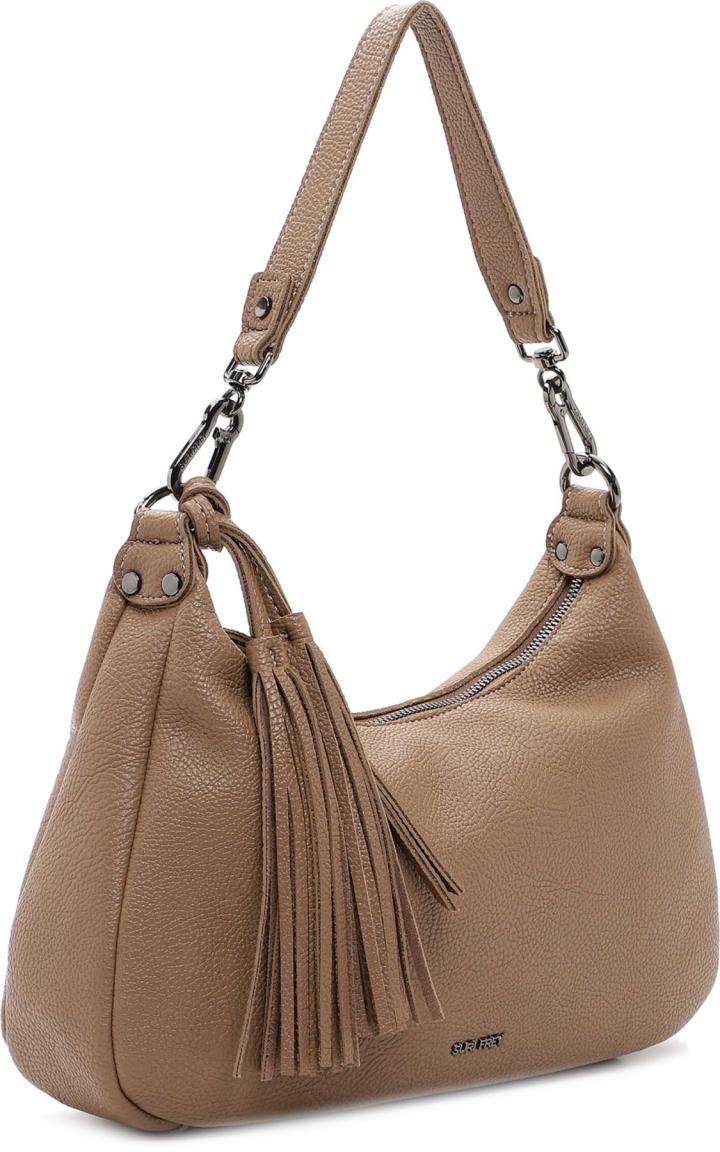 Suri Frey Schultzertasche Kiky Taupe