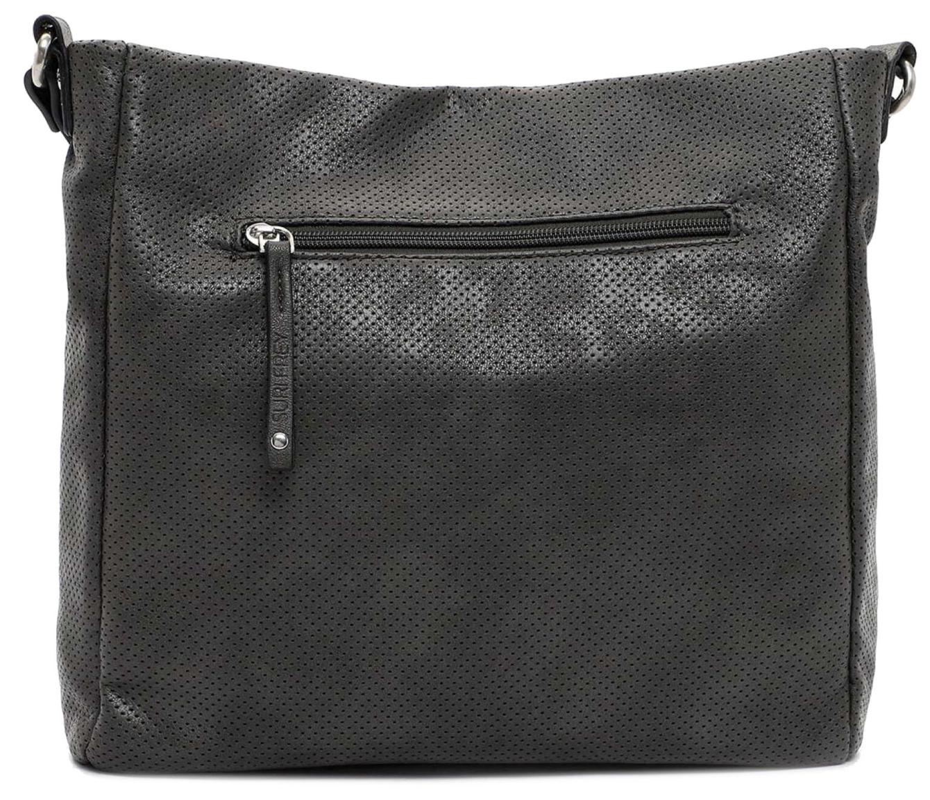 Suri Frey Umhängetasche Laley Darkgrey Stanzmuster Markenplate