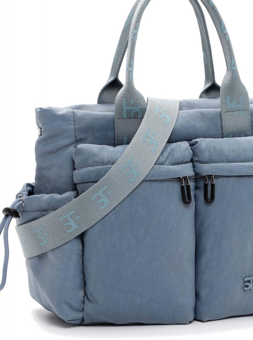 Suri Frey federleichte Beuteltasche Abby Perlon Denim