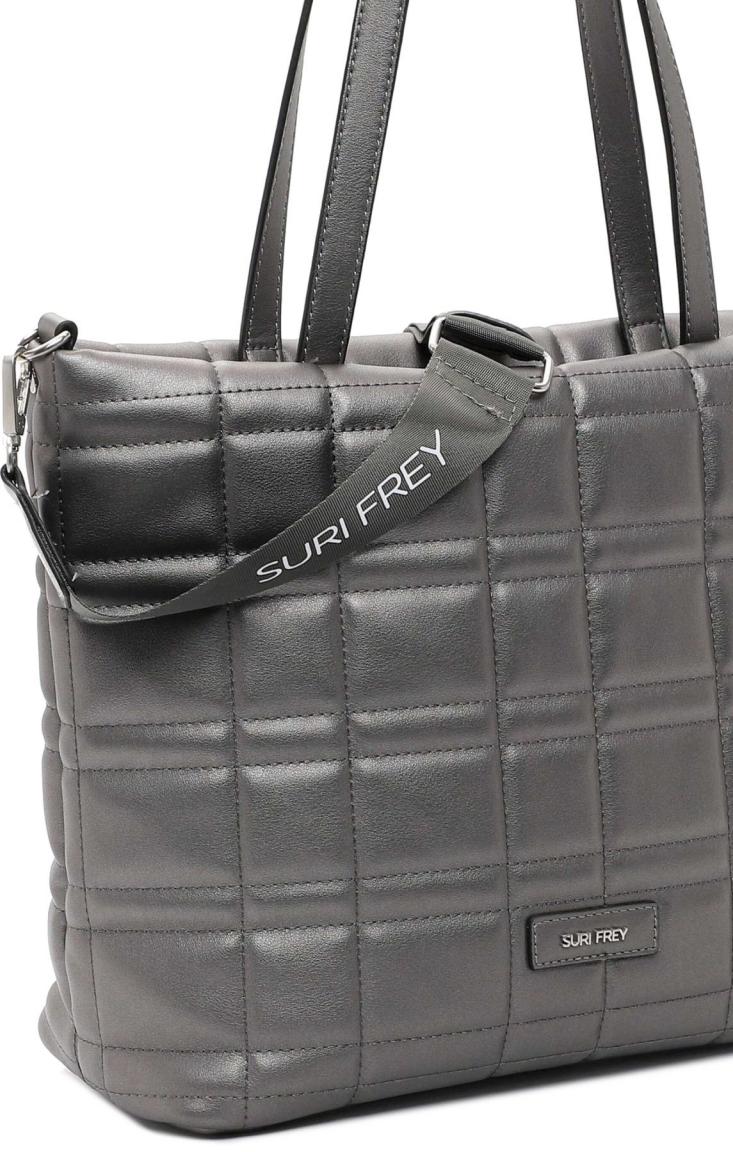 Suri Frey gesteppter Shopper Darksilver