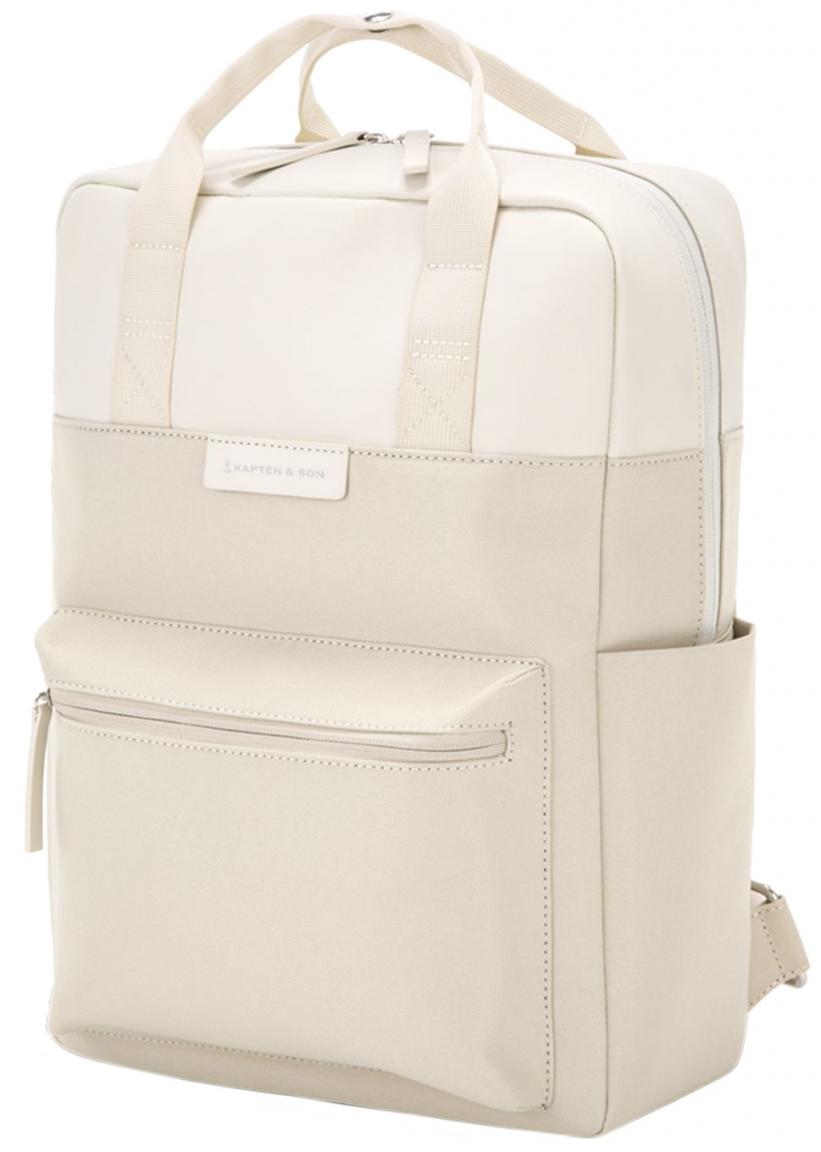 Tagesrucksack Bergen Small Kapten & Son Sandstone wasserabweisend