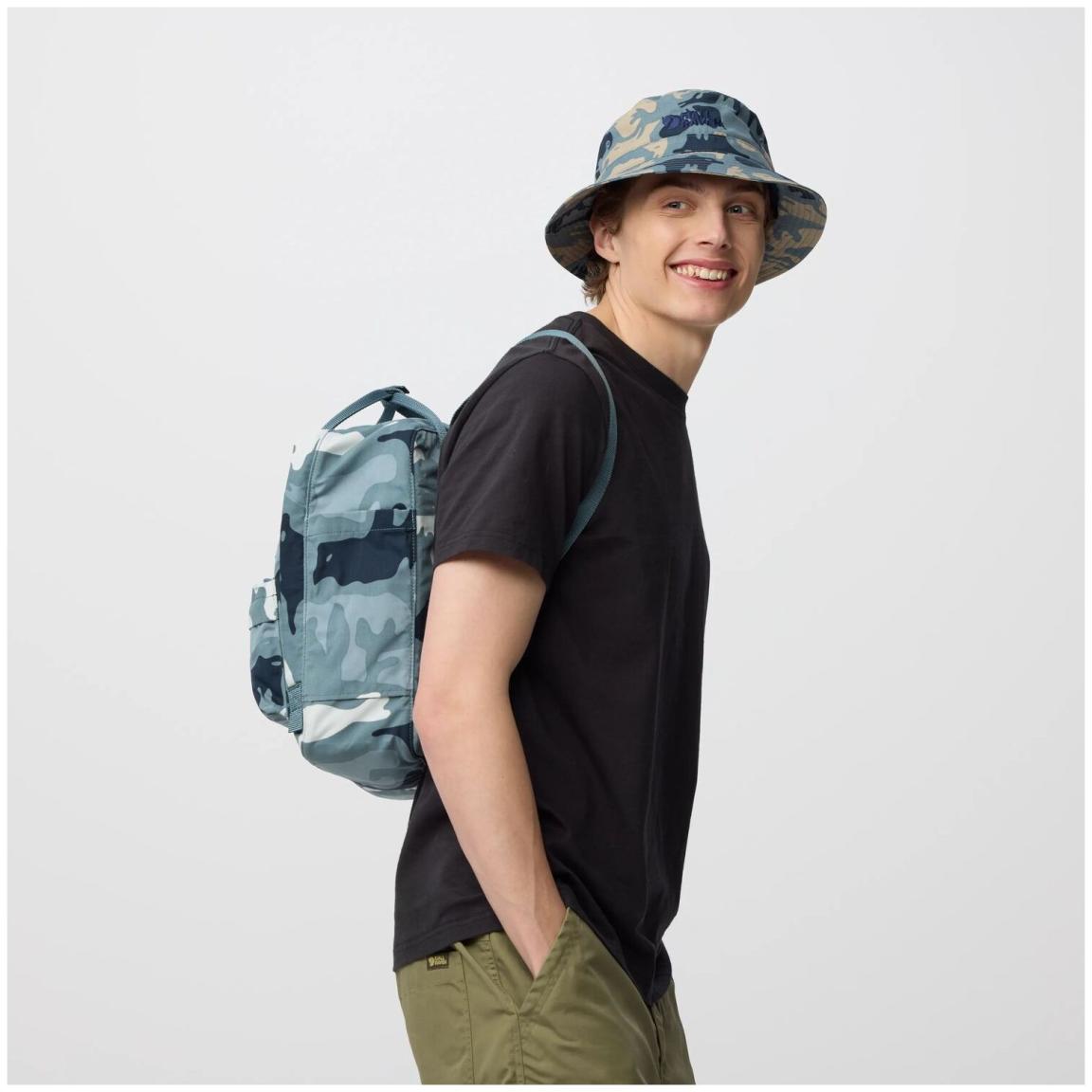 Tagesrucksack Fjällräven Kanken Graphics Chalkrose Hidden Animals