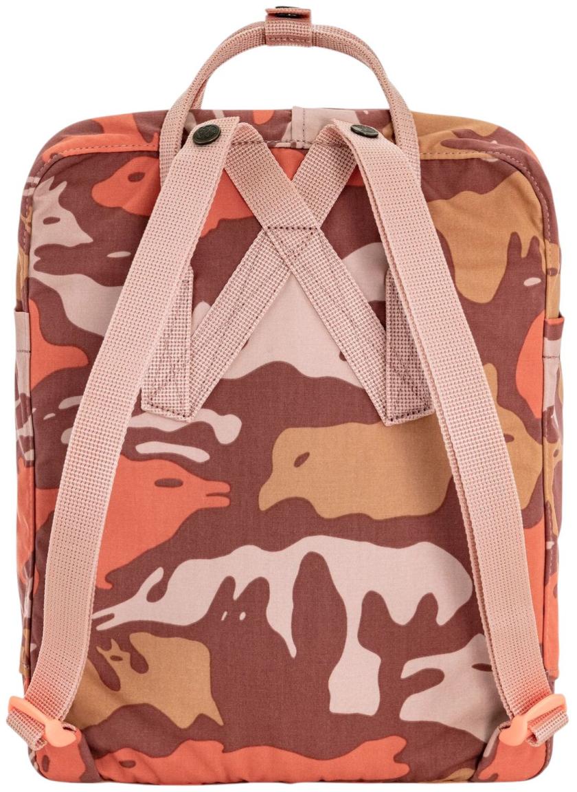 Tagesrucksack Fjällräven Kanken Graphics Chalkrose Hidden Animals