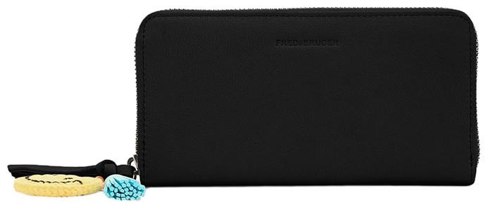 Take A Smile Wallet FREDsBRUDER Longbörse Smiley hellbraun