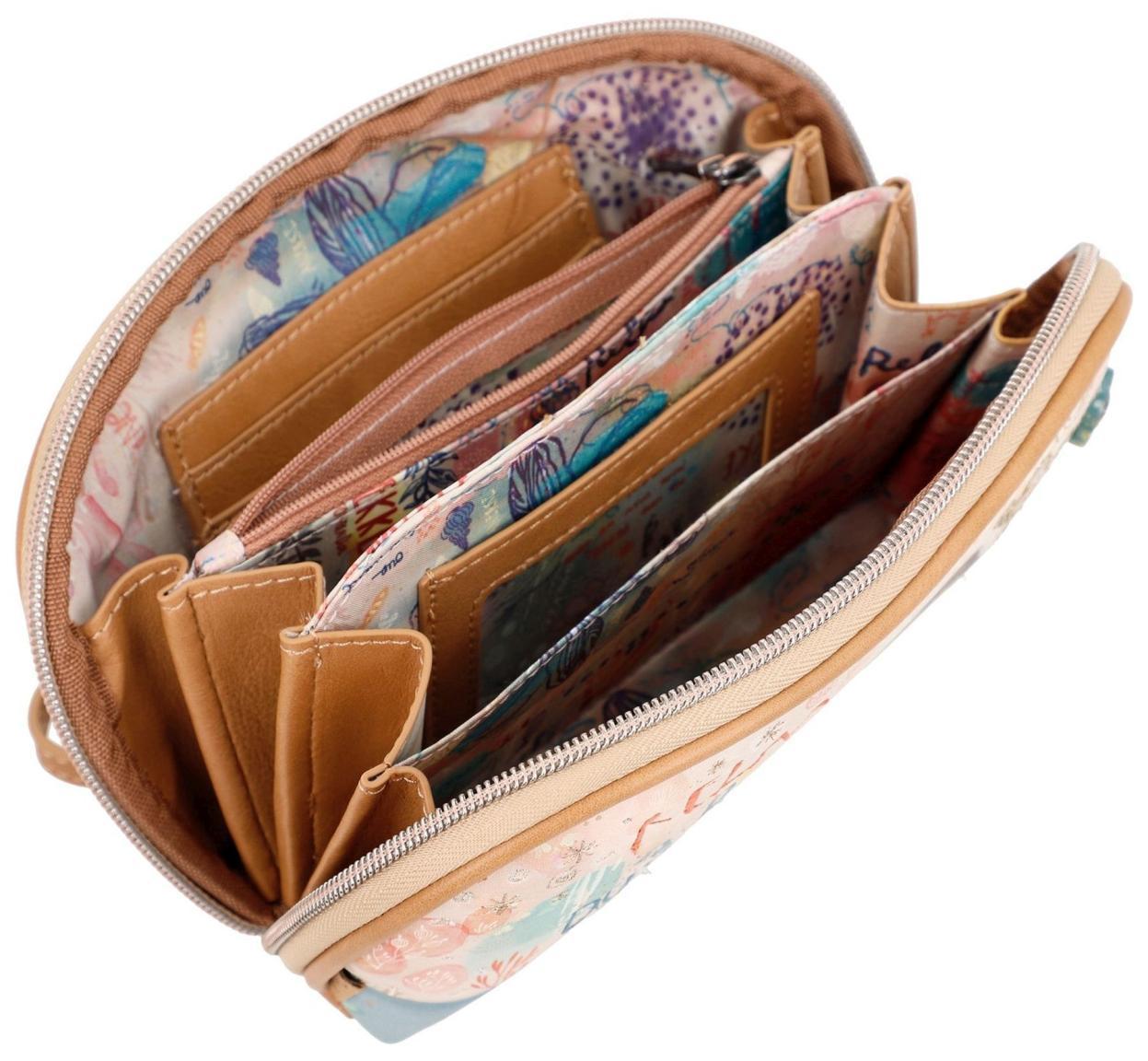 Taschenorganizer Kartenetui Anekke Mediterranean Bunt verspielt