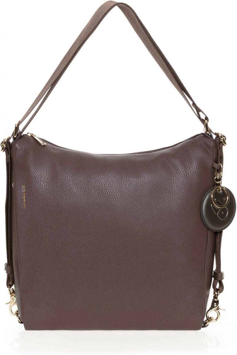 Taschenrucksack Echtleder Mandarina Duck Mellow Leather Balsamic