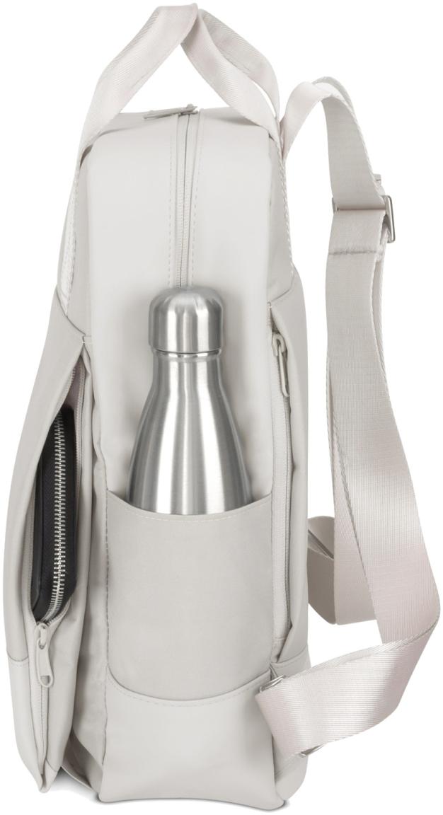 Taschenrucksack Jona Johnny Urban Grey Eco Serie 2in1 Grau Beige