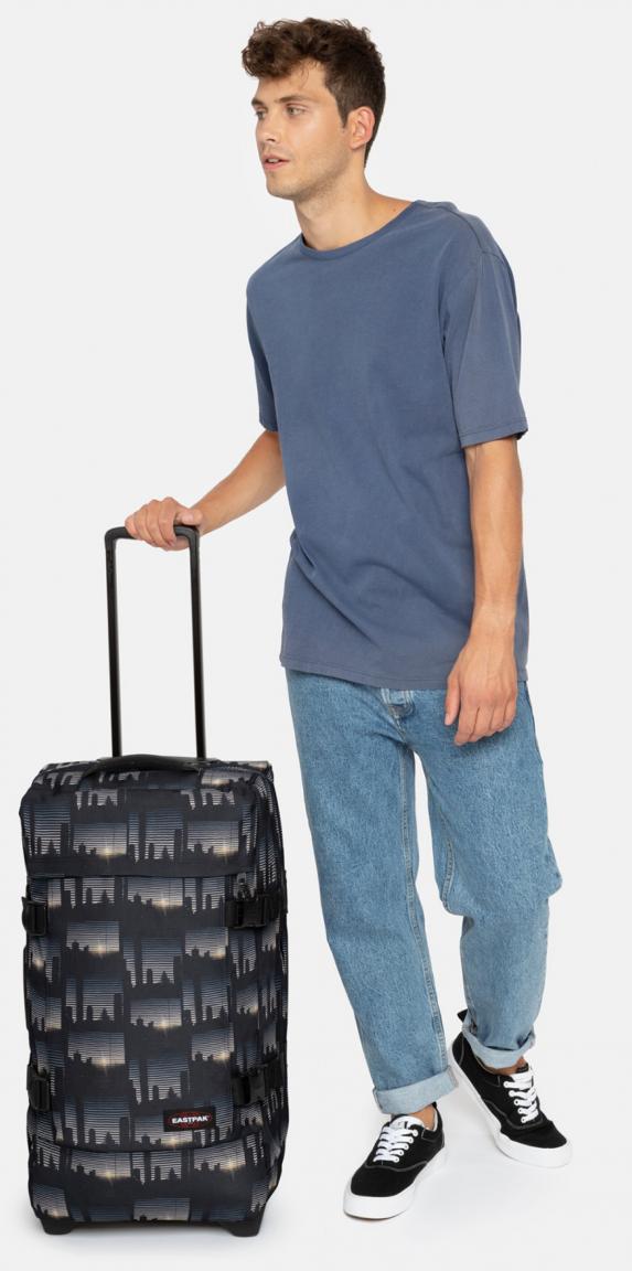 Taschentrolley Tranverz M Eastpak hellgrau Sunday Grey