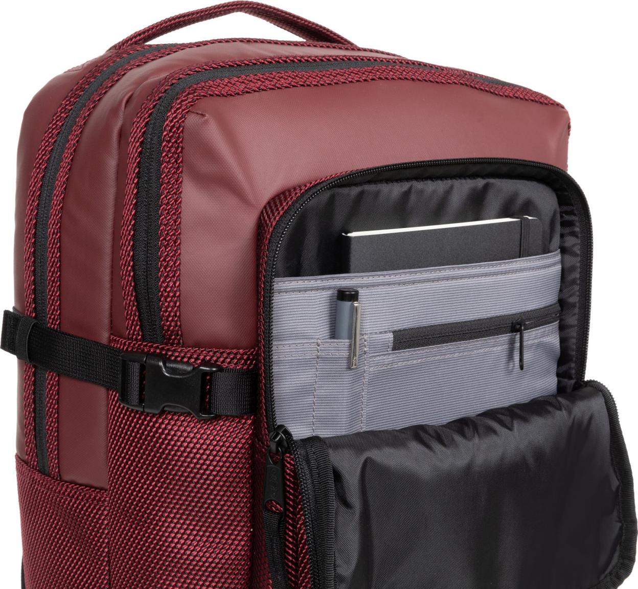 Tecum L Eastpak Schulranzen Burgundy Rot Kevlaroptik