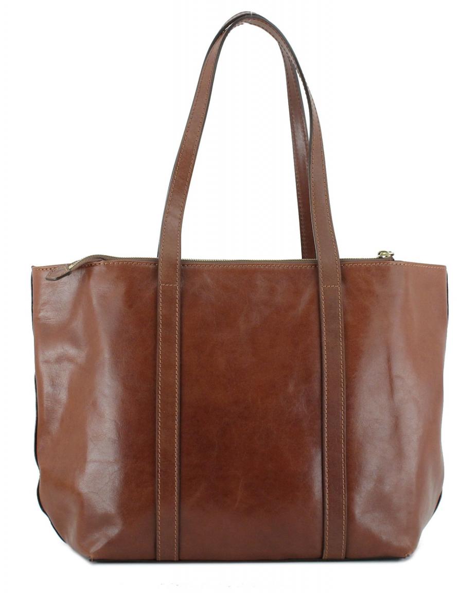 The Bridge Henkeltasche Story Donna Florenz Leder braun