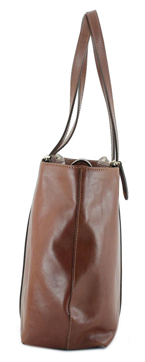 The Bridge Henkeltasche Story Donna Florenz Leder braun
