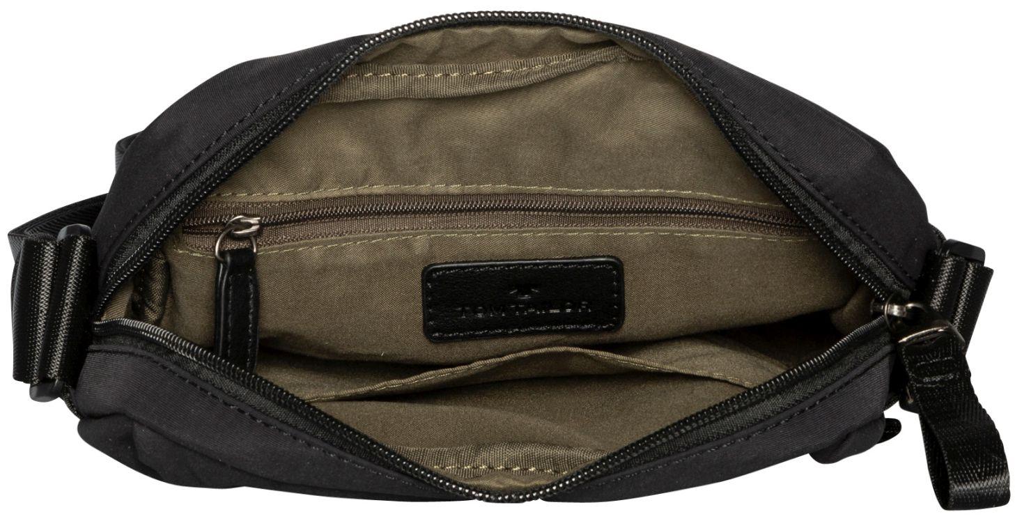 Tom Tailor Boston Herren Crossover Tasche Nylon Schwarz