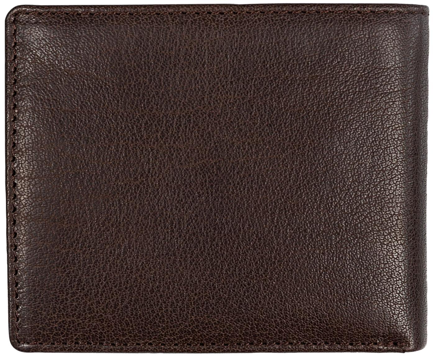 Tom Tailor Devon Geldbörse Herren Leder Dunkelbraun