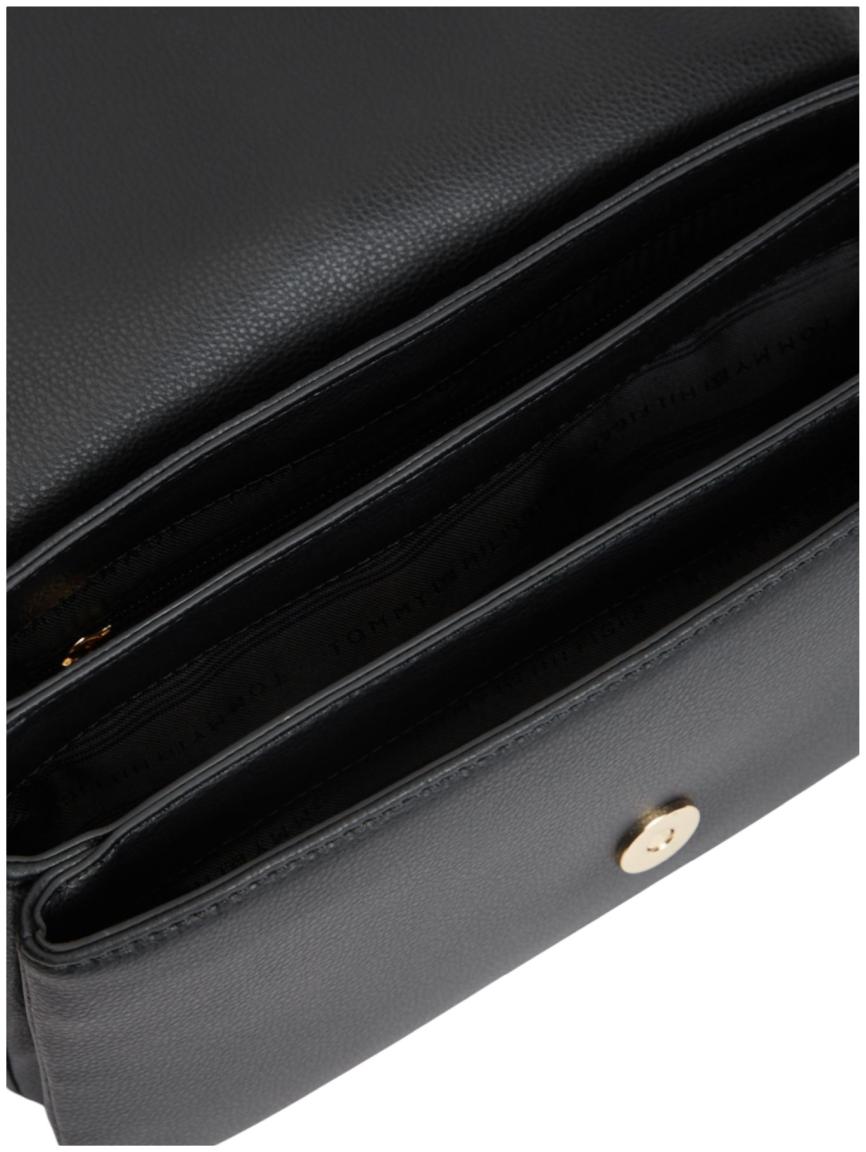 Tommy Hifliger Libre Conv Flap Überschlagtasche Schwarz