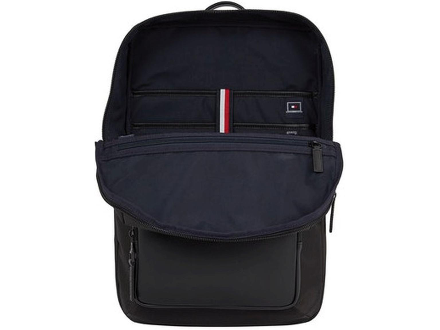 Tommy Hilfiger 1985 Slim Tech Herrenrucksack Black Nylon