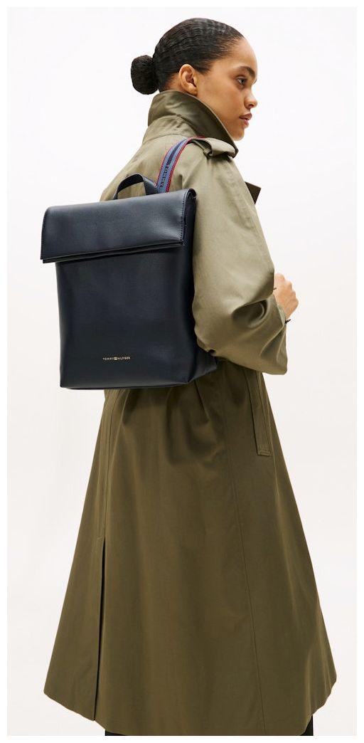 Tommy Hilfiger Backpack Logotape Woman Space Blue