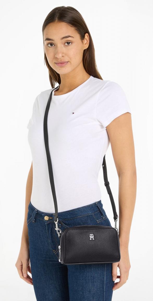 Tommy Hilfiger Crossover Tasche Damen TH Emblem Crossover
