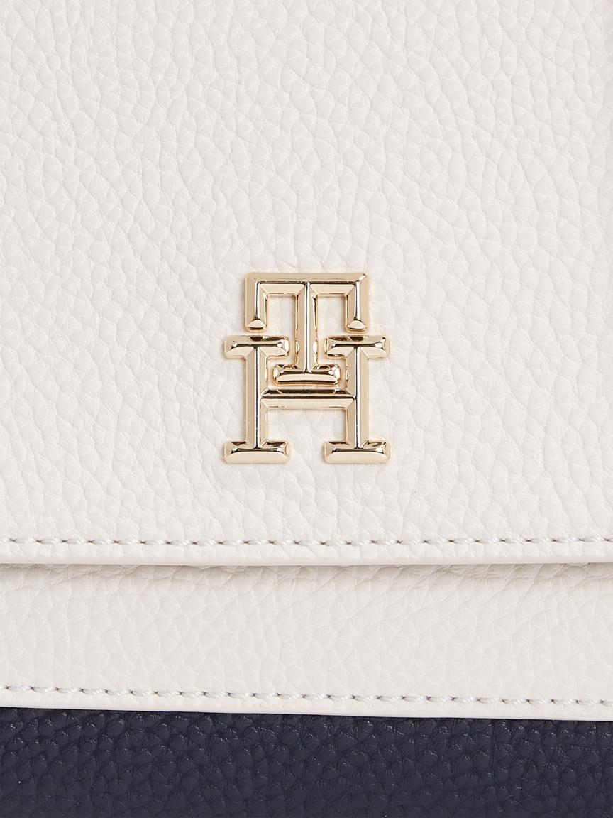 Tommy Hilfiger Crossovertasche Flap Emblem maritim