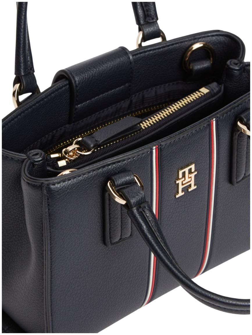 Tommy Hilfiger Daily Mini Tote Corp Kurzgrifftasche Space Blue - Blau
