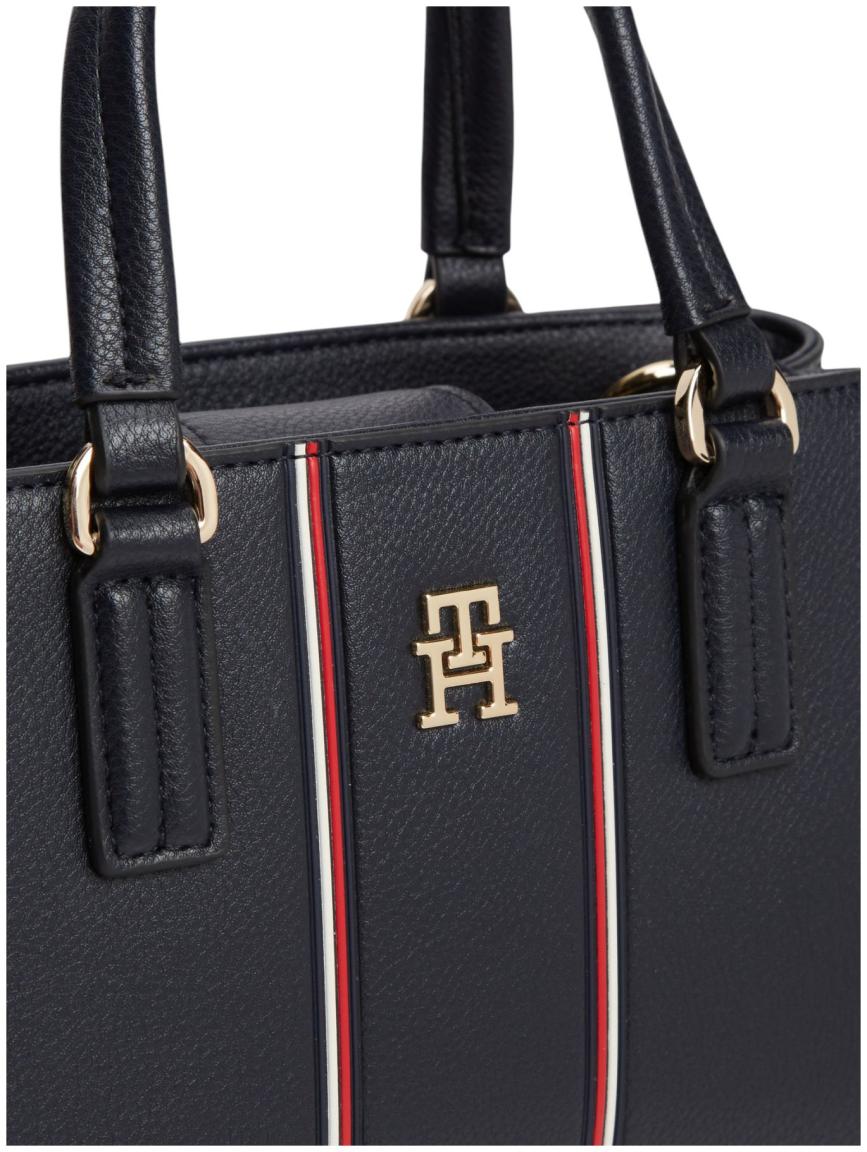 Tommy Hilfiger Daily Mini Tote Corp Kurzgrifftasche Space Blue - Blau